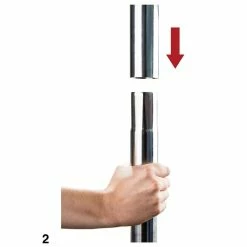 New 🎉 Bondara&Sex Silver Static Adjustable Dance Pole ? 85-117 Inch 😀 -Sex Aids Sales unnamed file 22