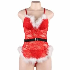 Best reviews of 😍 Bondara Flirt Santa Baby Red Lace Chemise And G-String 🥰 -Sex Aids Sales unnamed file 284