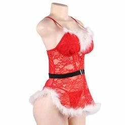 Best reviews of 😍 Bondara Flirt Santa Baby Red Lace Chemise And G-String 🥰 -Sex Aids Sales unnamed file 286