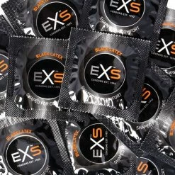 Deals ✔️ EXS Black Latex Condoms ? 25 Pack 🧨